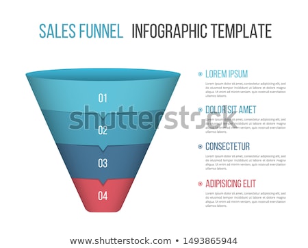 Stockfoto: Funnel Chart