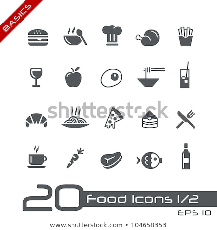 Vegetable Icons Basic 2 Foto d'archivio © Palsur