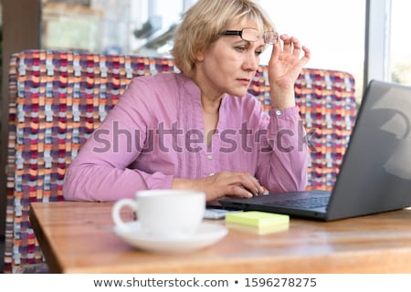 Stock fotó: Woman Computer Problem