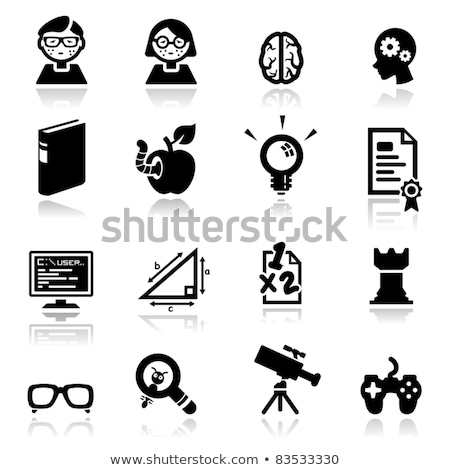 Stok fotoğraf: Collection Of Icons For Programs And Games