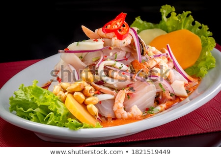 Stok fotoğraf: Fish And Shrimp