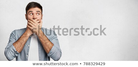 Zdjęcia stock: Not Say Gesture