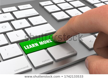 Stock foto: Production Button With Hand Cursor