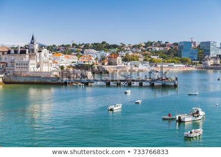 Stock photo: Sunny Beach In Cascais In Portugal