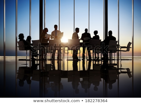 Stock fotó: Mixed Group In Business Meeting