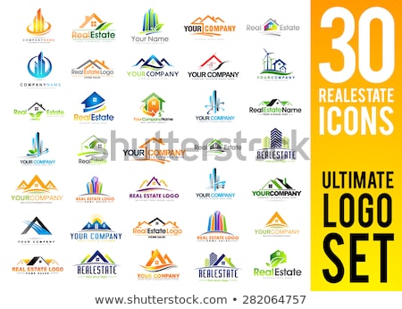 Foto stock: Real Estate Home Abstract Symbol Logo