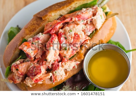 Foto stock: Delicious Lobster Roll