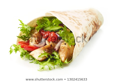 Stock fotó: Chicken Wrap