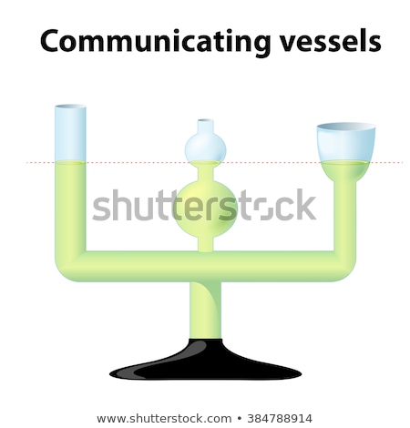 ストックフォト: Principle Of Communicating Vessels