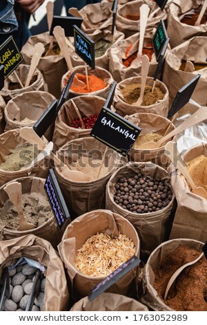 [[stock_photo]]: Colored Pepper In Spice Shop