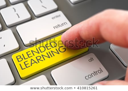 Сток-фото: Blended Learning - Modern Keyboard Concept