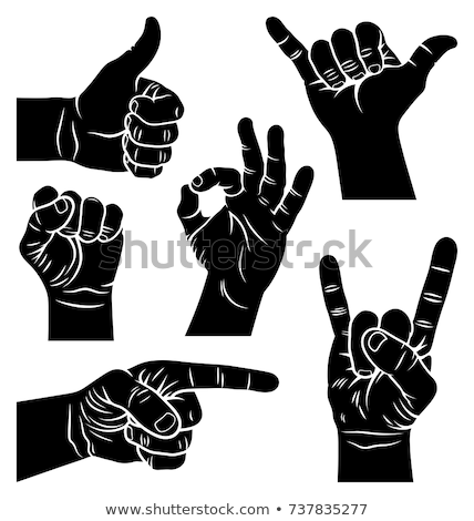 Zdjęcia stock: Hand Gesture Indicating Approval