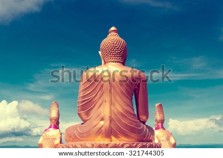 [[stock_photo]]: Exotic Travels And Adventures Thailand Tripbuddha And Landmark