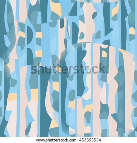 Stock photo: Different Modern Pixelated Camouflage Seamless Patterns To Disguise In Forest Snow Desert And Jung