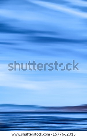 Foto d'archivio: Abstract Ocean Wall Decor Background Long Exposure View Of Drea