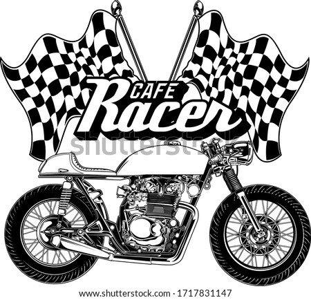Foto stock: Racer On A Motorcycle