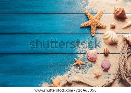 Foto stock: Shell Sand Background