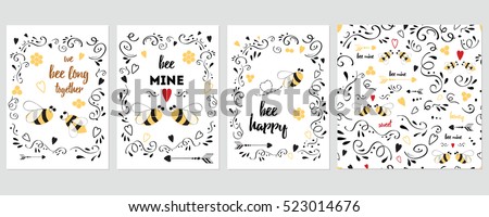 Stockfoto: Funny Valentines Day Typography Seamless Pattern Design In Ur Your Dreams Text With Stop Hand Holi