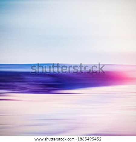 Foto stock: Abstract Sea Background Long Exposure View Of Dreamy Ocean Coas