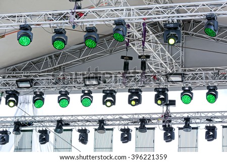 [[stock_photo]]: Lighting Equipment Outdoors