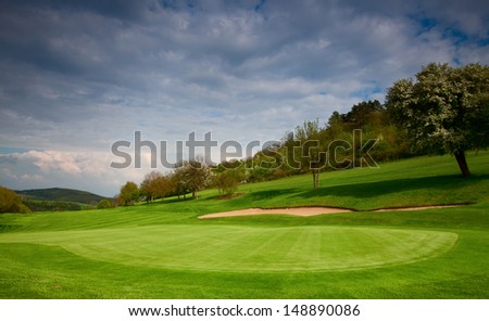 Stok fotoğraf: Czech Golf Ball