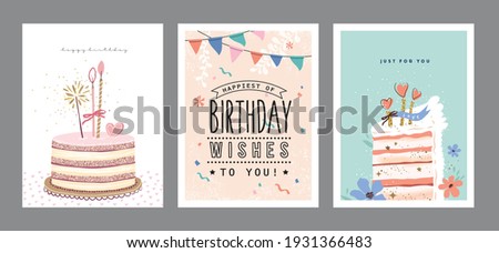 ストックフォト: Birthday Greeting Card