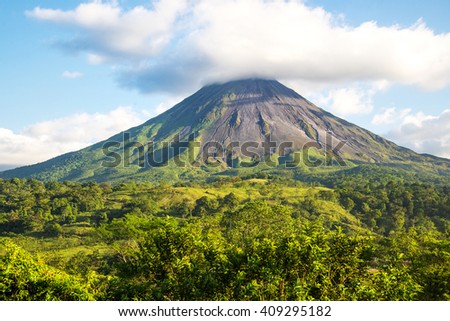 Stock fotó: Arenal Volcano