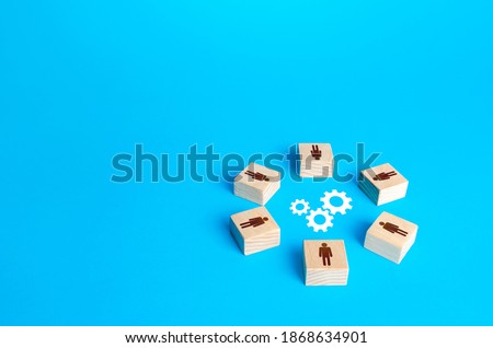 Stockfoto: Productive Discussion Of Joint Project