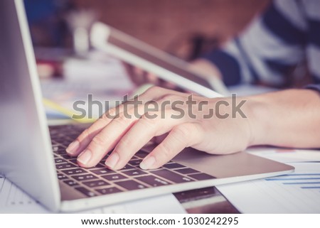 Stock photo: Analyzing Accomplished Work