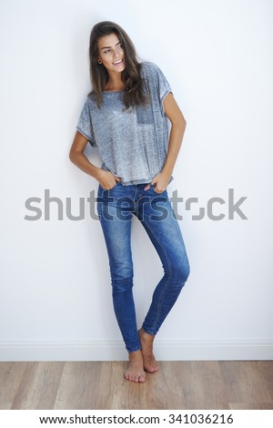 Stock photo: Young Brunette Beauty In Fashionable Lingerie