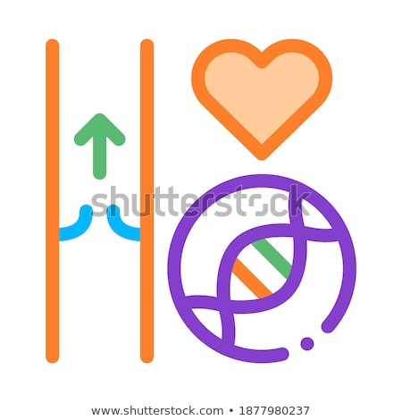 [[stock_photo]]: Heart Vaisseau Sanguin Biomaterial Vector Icon