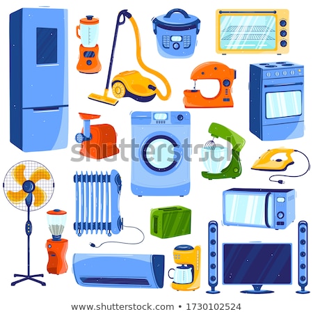 Foto stock: Vector Set Of Iron