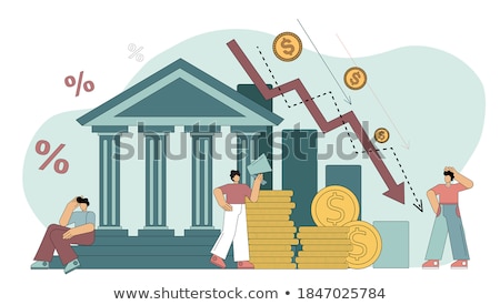 Foto stock: Global Finance Instability