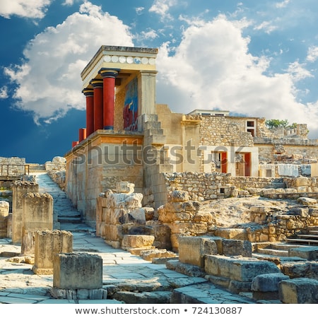 Stock photo: Ancient Minoan Temple