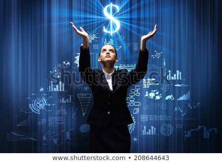Stock fotó: Praying To The Dollar