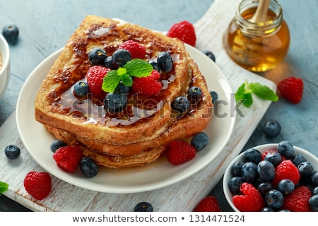 Stock photo: French Toast With Fruits
