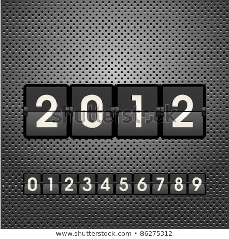 Happy New Year Background With Plasma Design Stock foto © brainpencil