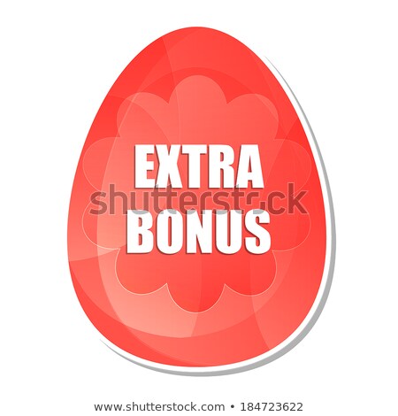Stok fotoğraf: Easter Extra Bonus In Easter Egg With Flowers
