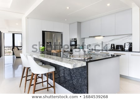 Foto d'archivio: Modern Kitchen House Interior