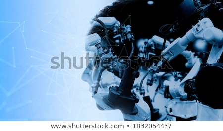 Stock photo: Four Robot