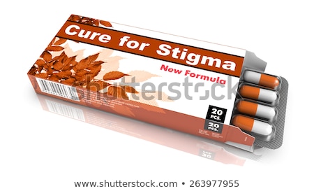 Сток-фото: Cure For Stigma - Pack Of Pills