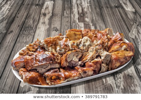 [[stock_photo]]: Piglet Barbecue