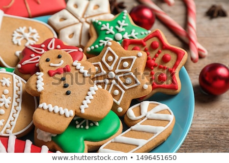 Stock fotó: Traditional Christmas Cookies