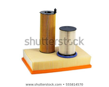 Stock photo: Air And Oil Filter Isolate