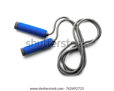 Stock fotó: Skipping Or Jump Rope Isolated On White Background