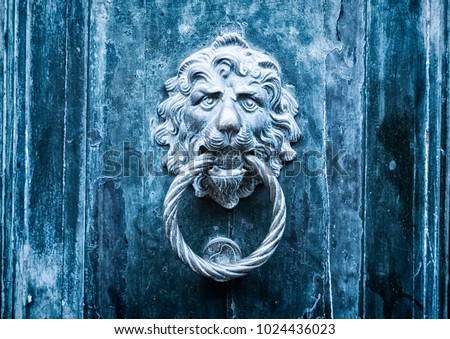 Stock photo: Misterious Knocker