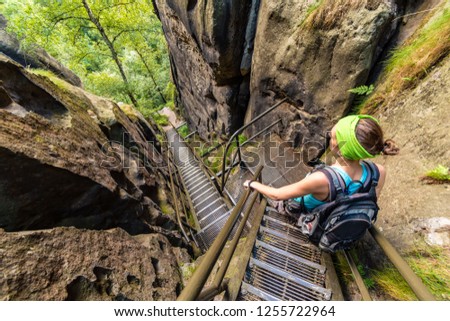 Stock photo: Czech Saxon Switzerland