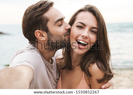 Stock fotó: Cheerful Couple