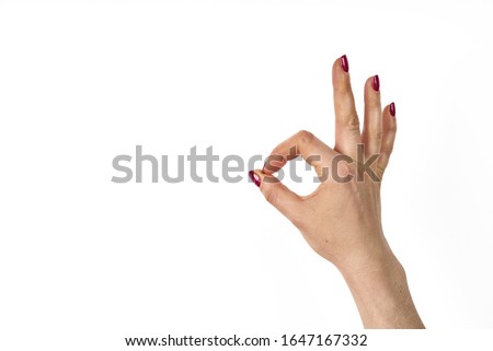 Stock photo: Ok