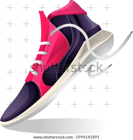 Stock photo: Legs In Shoes Vector Illustration Clip Art Image Eps File